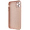 Чохол TPU+Glass Sapphire Midnight для Apple iPhone 12 (6.1"), Рожевий / Pink Sand