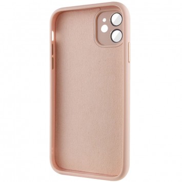 Чехол TPU+Glass Sapphire Midnight для Apple iPhone 12 (6.1"), Розовый / Pink Sand - Чехлы для iPhone 12 - изображение 3