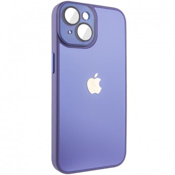 Чохол TPU+Glass Sapphire Midnight для Apple iPhone 14 Plus (6.7"), Бузковий / Dasheen - Чохли для iPhone 14 Plus - зображення 1 