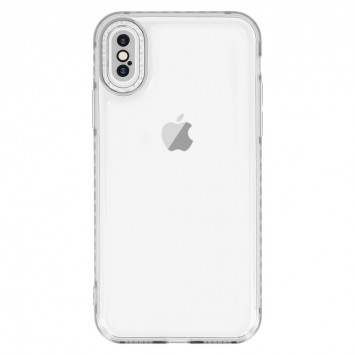 Чохол TPU Starfall Clear Apple iPhone XS Max (6.5"), Прозорий - Чохли для iPhone XS - зображення 1 