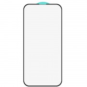 Защитное стекло SKLO 3D (full glue) для Apple iPhone 15 Pro Max (6.7"), Черный