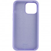 Чохол Silicone Case Full Protective (AA) для Apple iPhone 15 (6.1"), Бузковий / Dasheen