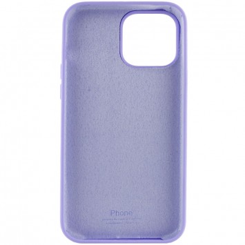 Чохол Silicone Case Full Protective (AA) для Apple iPhone 15 (6.1"), Бузковий / Dasheen - iPhone 15 - зображення 1 