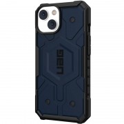 Ударопрочный чехол UAG Pathfinder with MagSafe для Apple iPhone 15 Plus / 14 Plus (6.7"), Синий