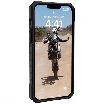 Ударопрочный чехол UAG Pathfinder with MagSafe для Apple iPhone 15 Plus / 14 Plus (6.7"), Синий - iPhone 15 Plus - изображение 3