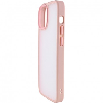 TPU+PC чехол Metal Buttons для Apple iPhone 15 (6.1"), Розовый - iPhone 15 - изображение 2