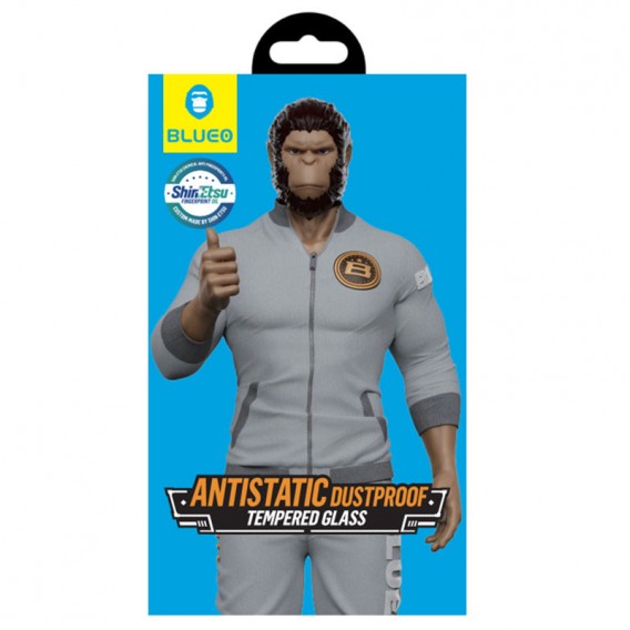 Захисне 2.5D скло Blueo Full Cover HD для iPhone 16 / 15/14 Pro (6.1)