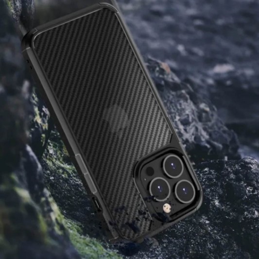 Чохол TPU+PC Line для Apple iPhone 15 Pro Max (6.7"), Black - зображення 1 