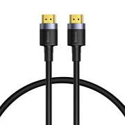 Відео кабель Baseus HDMI Cafule Series 4KHDMI Male To 4KHDMI Male (2m) (CADKLF-F), Чорний