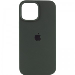 Чохол Silicone Case Full Protective (AA) для Apple iPhone 15 Plus (6.7"), Зелений / Cyprus Green