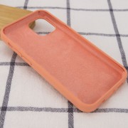 Чохол Silicone Case Full Protective (AA) для Apple iPhone 12 Pro Max (6.7"), Рожевий / Flamingo