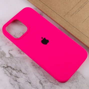 Чехол Silicone Case Full Protective (AA) для Apple iPhone 15 Plus (6.7"), Розовый / Barbie pink - iPhone 15 Plus - изображение 3