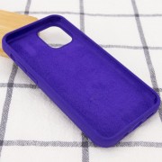 Чехол Silicone Case Full Protective (AA) для Apple iPhone 15 Pro (6.1"), Фиолетовый / Ultra Violet