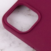 Чехол Silicone Case Full Protective (AA) для Apple iPhone 15 Pro Max (6.7"), Бордовый / Maroon