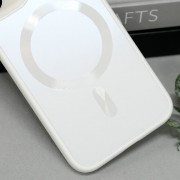 Чехол TPU+Glass Sapphire Midnight with MagSafe для Apple iPhone 13 (6.1"), Белый / White