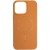 Шкіряний чохол Bonbon Leather Metal Style with MagSafe Apple iPhone 14 Pro (6.1"), Коричневий / Brown