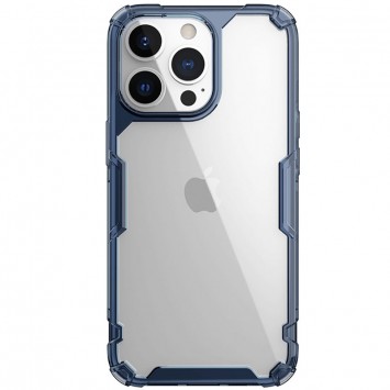 TPU чехол Nillkin Nature Pro Series для Apple iPhone 15 Pro (6.1"), Синий (прозрачный)