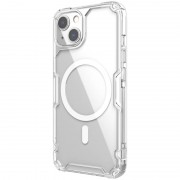 TPU чехол Nillkin Nature Pro Magnetic для Apple iPhone 15 Plus (6.7"), Бесцветный (прозрачный)