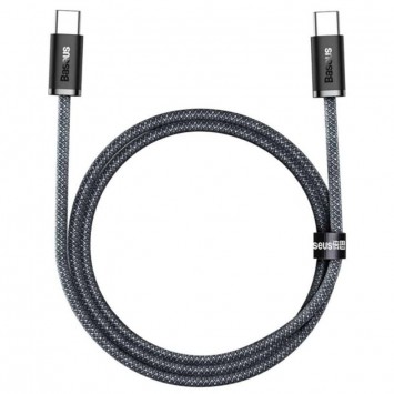 USB кабель Baseus Dynamic Series Type-C to Type-C 100W (1m) (CALD0002), Slate Gray - Type-C кабелі - зображення 1 