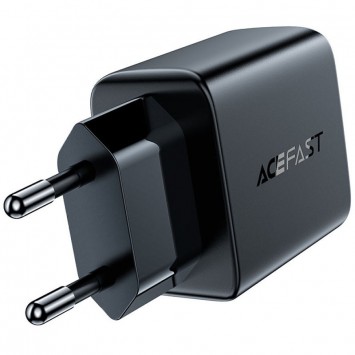 Зарядний пристрій Acefast A33 QC18W (USB-A+USB-A) dual port, Black - Мережеві ЗП (220 В) - зображення 2 