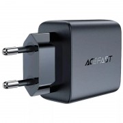 Зарядное устройство Acefast A49 PD35W GaN (USB-C+USB-C) dual port, Black