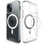 Чохол TPU Space Case with MagSafe для Apple iPhone 15 (6.1"), Прозорий