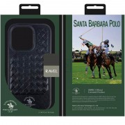Шкіряний чохол Polo Santa Barbara для Apple iPhone 15 Pro (6.1"), Black