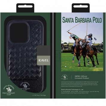 Кожаный чехол Polo Santa Barbara для Apple iPhone 15 Pro (6.1"), Black - изображение 6