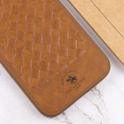 Кожаный чехол Polo Santa Barbara для Apple iPhone 15 Pro (6.1"), Brown