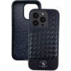 Кожаный чехол Polo Santa Barbara для Apple iPhone 15 Pro Max (6.7"), Black