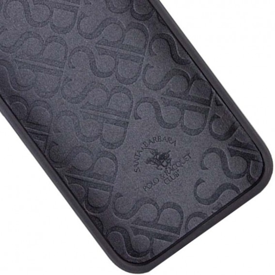 Кожаный чехол Polo Santa Barbara для Apple iPhone 15 Pro Max (6.7"), Black