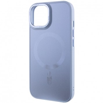 Чохол TPU+Glass Sapphire Midnight Open Camera with MagSafe для Apple iPhone 15 (6.1"), Синій / Blue - iPhone 15 - зображення 2 