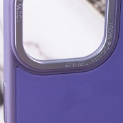 Чохол TPU+Glass Sapphire Midnight Open Camera with MagSafe для Apple iPhone 15 (6.1"), Бузковий / Dasheen