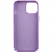 Чехол TPU+Glass Sapphire Midnight Open Camera with MagSafe для Apple iPhone 15 (6.1"), Сиреневый / Lilac