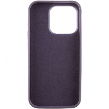 Чехол TPU+Glass Sapphire Midnight Open Camera with MagSafe для Apple iPhone 15 Pro (6.1"), Фиолетовый / Deep Purple - iPhone 15 Pro - изображение 3
