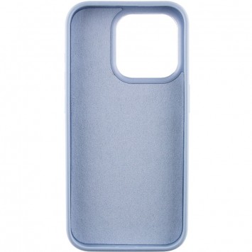 Чехол TPU+Glass Sapphire Midnight Open Camera with MagSafe для Apple iPhone 15 Pro (6.1"), Голубой / Blue - iPhone 15 Pro - изображение 3