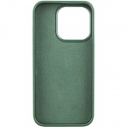 Чохол TPU+Glass Sapphire Midnight Open Camera with MagSafe для Apple iPhone 15 Pro (6.1"), Зелений / Forest green