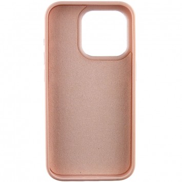Чехол TPU+Glass Sapphire Midnight Open Camera with MagSafe для Apple iPhone 15 Pro (6.1"), Розовый / Pink Sand - iPhone 15 Pro - изображение 3