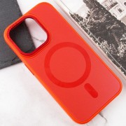 Чехол TPU+Glass Sapphire Midnight Open Camera with MagSafe для Apple iPhone 15 Pro Max (6.7"), Красный / Red