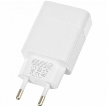 Блок быстрой зарядки XO-L72 с кабелем Micro - USB / 3 USB / Quick Charge 3.0 / Белый - Сетевые зарядные устройства (220 В) - изображение 2