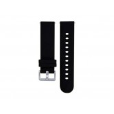 Силіконовий ремінець для годинника Amazfit, Galaxy Watch, Garmin - 20 мм, чорний