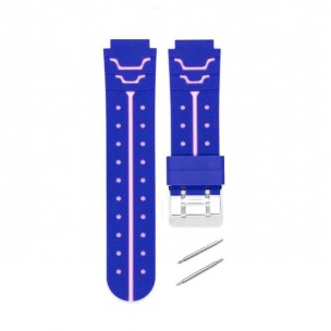 Ремешок для детских часов Q750 Q100 Q60 Q80 Q90 Q528 T7 S4 Y21 Y19, 16 мм, фиолетово-розовый