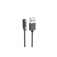 Магнитный USB кабель 2 pin 9 мм для зарядки смартчасов Hoco Y2 pro, 60 см.