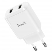 Зарядний пристрій HOCO N7 (2USB/2,1A) (Білий)