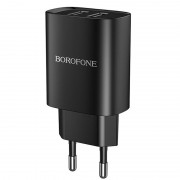Зарядное устройство Borofone BN2 (2USB/2.1A) Черный