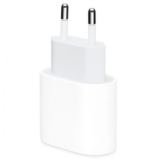 Блок швидкої зарядки Apple iPhone 20W Type-C Power Adapter (AA) (box) Білий