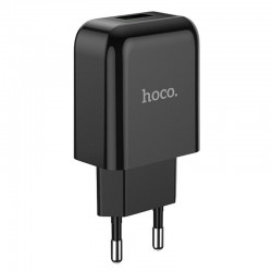 Зарядний пристрій HOCO N2 (1USB/2.1A) Чорний