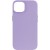 Шкіряний чохол для Apple iPhone 14 (6.1"") - Leather Case (AA) with MagSafe Elegant purple