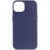Шкіряний чохол для Apple iPhone 14 (6.1"") - Leather Case (AA) with MagSafe Фіолетовий / Amethys
