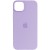 Чохол для Apple iPhone 14 Plus (6.7"") - Silicone case (AAA) full with Magsafe Бузковий / Lilac